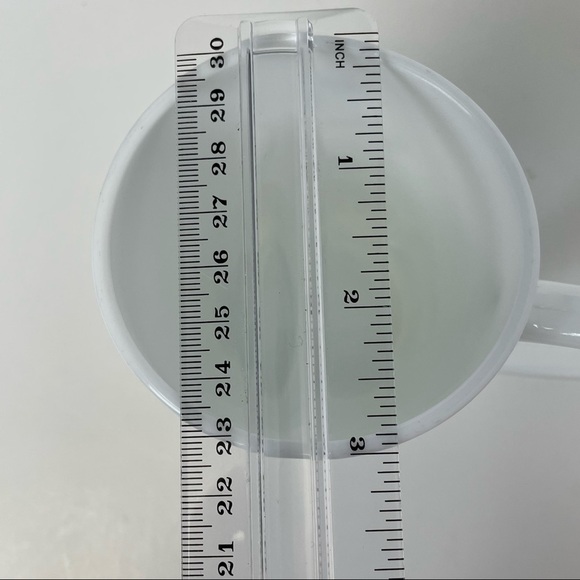 ARC France Luminarc Hickety Pickerty Hen Pair of Mugs Milk Glass - Picture 11 of 16